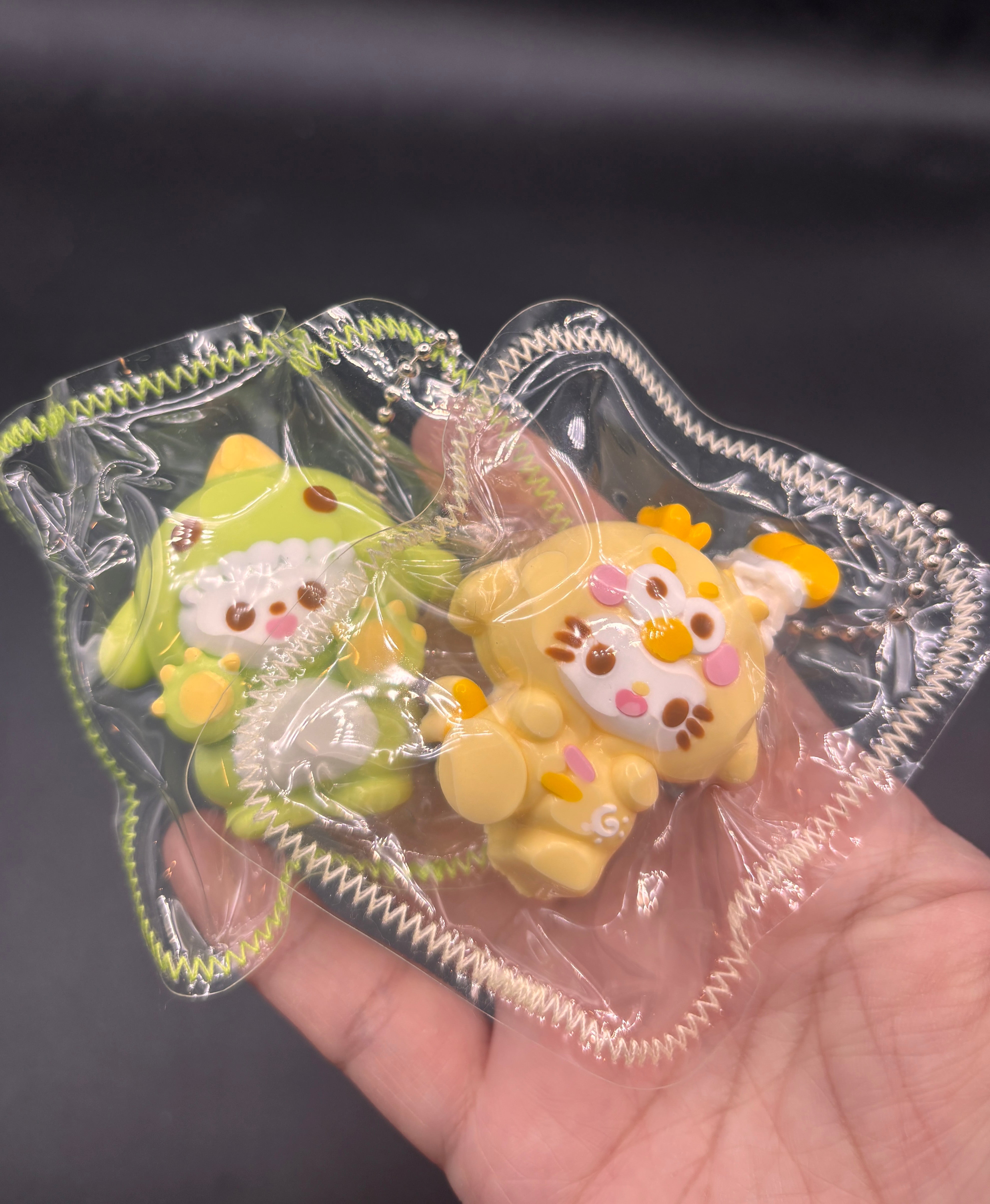 Cute Dino costume mini kitty and pochaco taba (choose)