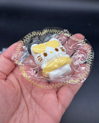 Swimsuit Kitty keychain in a taba squishy (1pc)