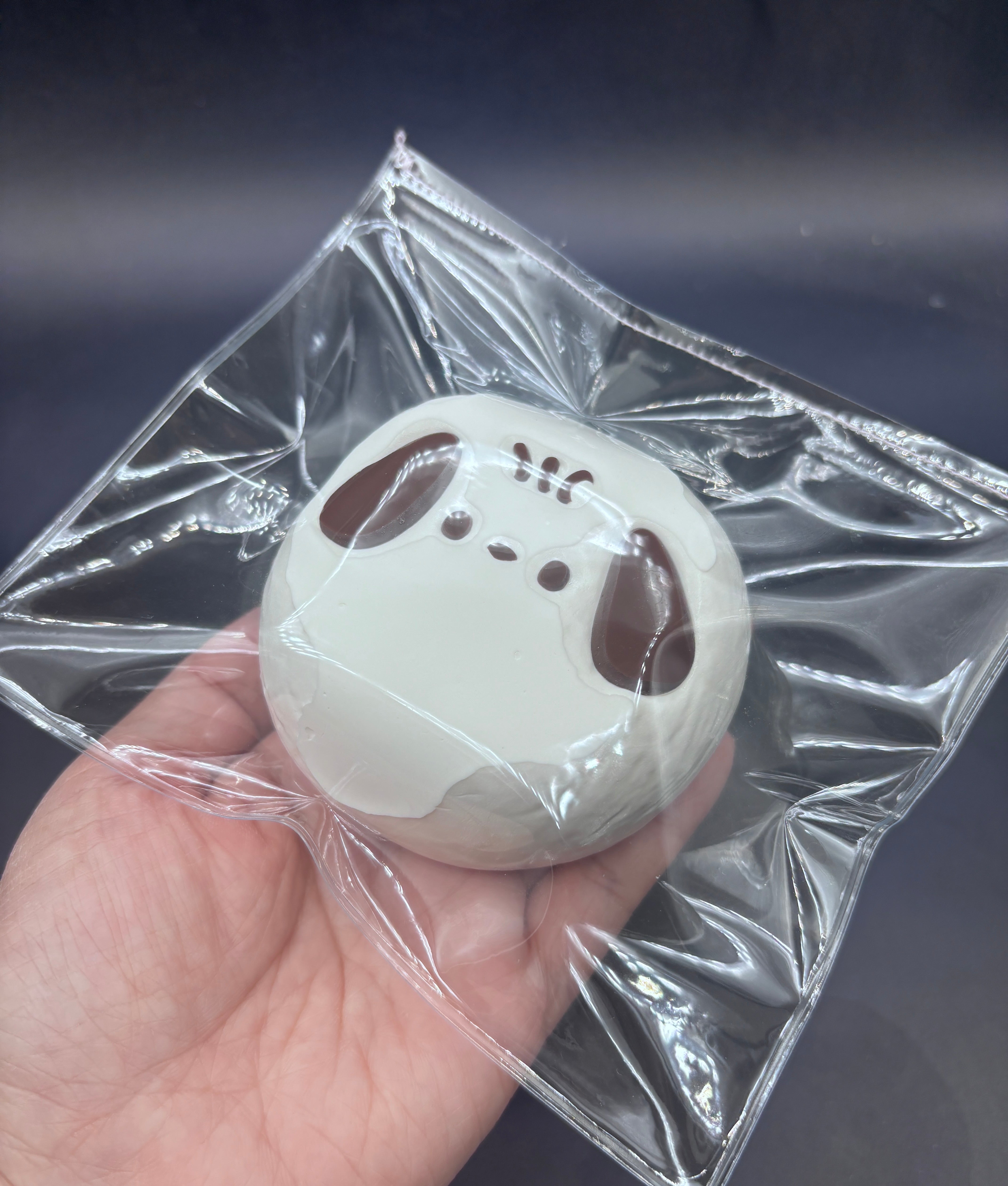 Water textured super soft pochaco bun taba squishy