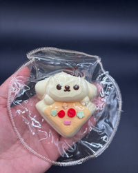 Pompompurin side of plizza small detailed cute taba squishy