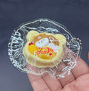 Cute mini keychain bear bento box cute soft  taba squishy