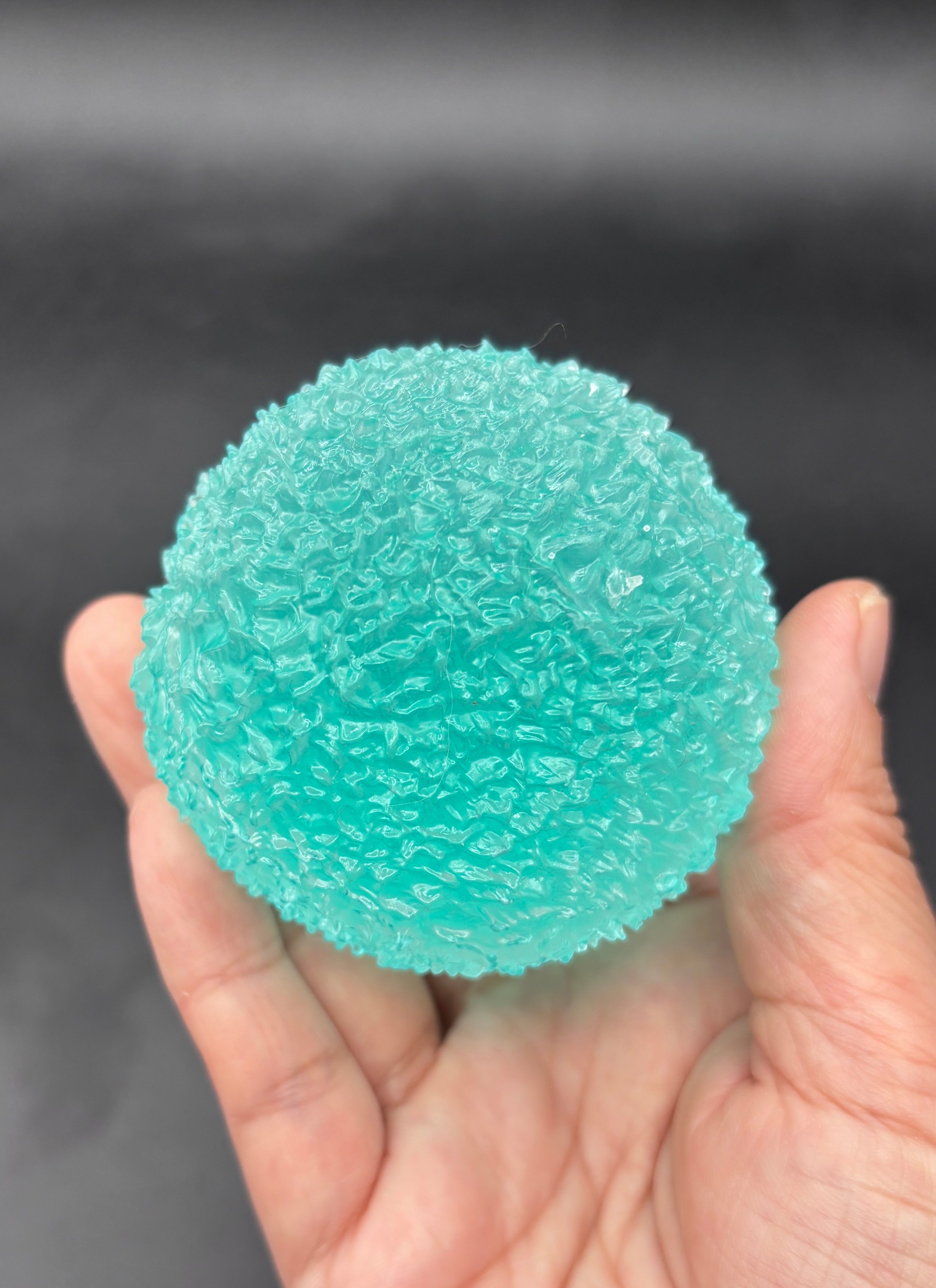 THICK-skinned Vaseline blue bayberry ball