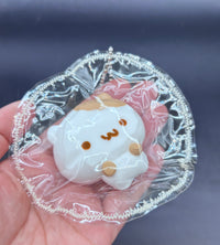 Mini keychain hamster taba soft   taba squishy