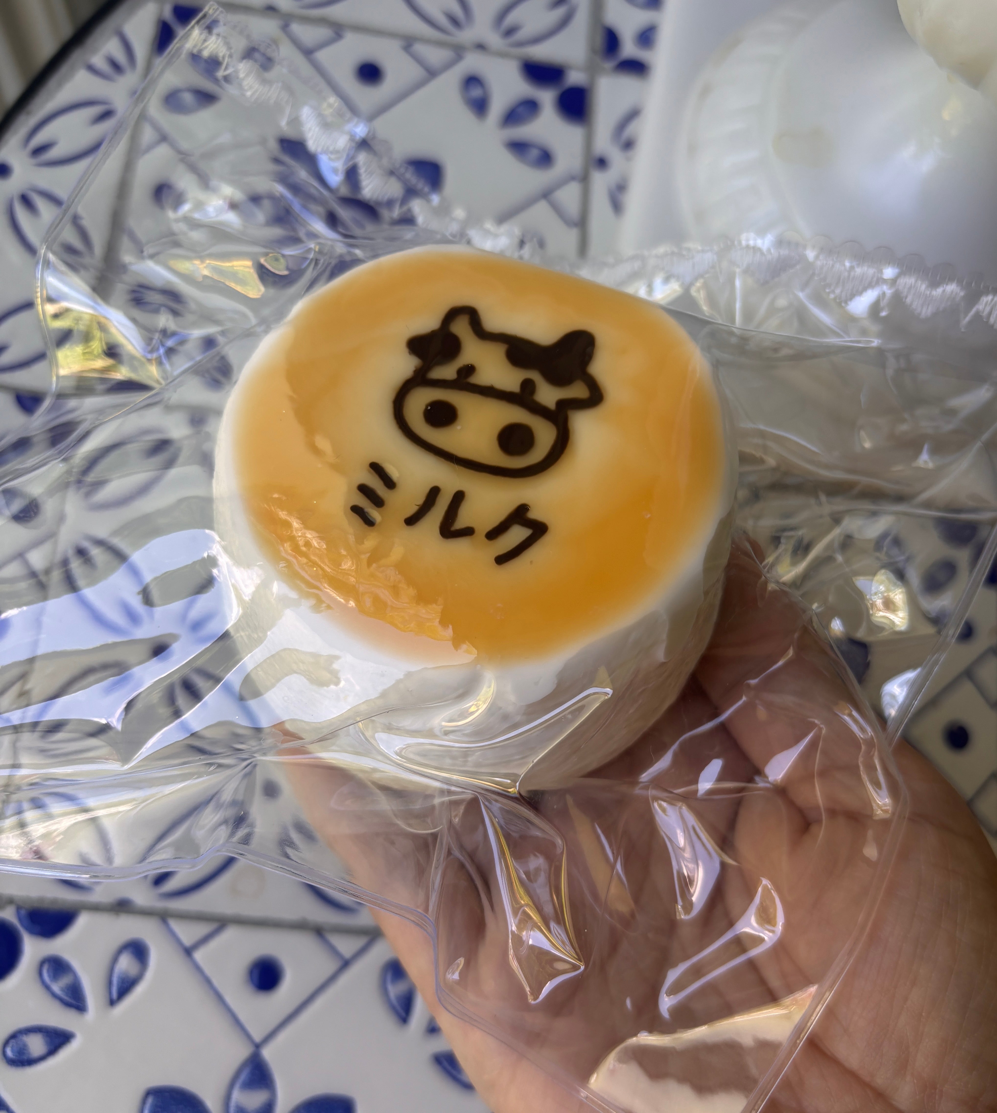 Large thick milk pudding cute soft  Taba Squishy Toy