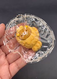 Rilakkuma taiyaki cute mini (flocked and unflocked)taba squishy