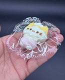 Cute mini keychain a baby kitten nurse in diapers soft  taba squishy