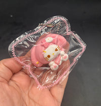 Mini keychain  (kitty x lotto cute) taba squishy