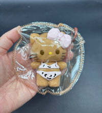 Tanned kitty in the beach  taba squishy