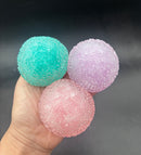 ICE CRACKLE texured crunchy slime stressball