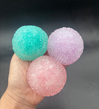ICE CRACKLE texured crunchy slime stressball