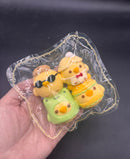 Pack of 4 chicken family taba squishy
