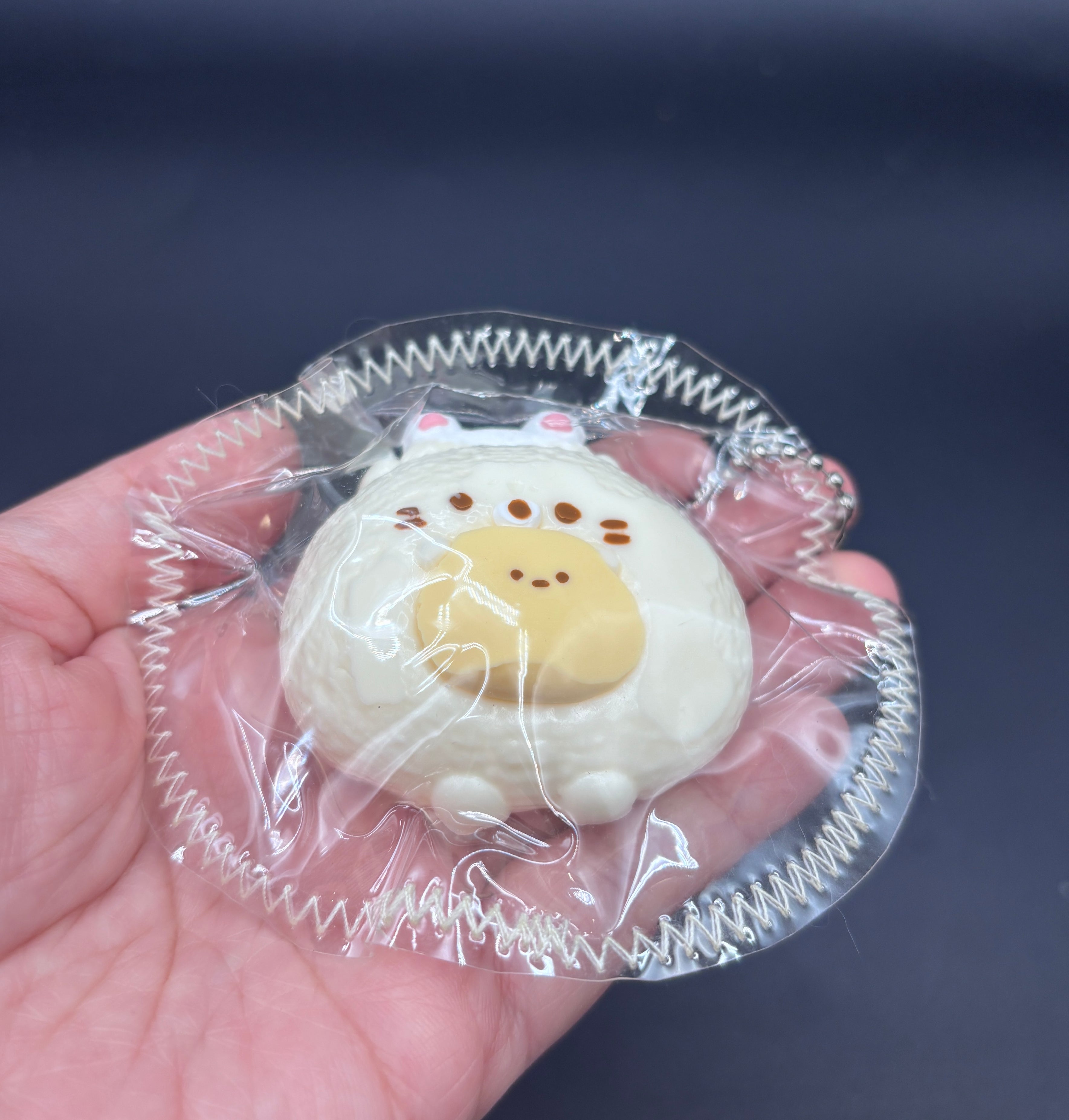 Cute mini keychain cat  soft taba squishy