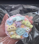 Pink Large korilakkuma cake Taba Squishy Toy
