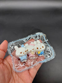 Pack of 3 mini Miffy family cute soft soft taba squishy