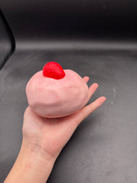 Slow rise foam strawberry cake soft scented