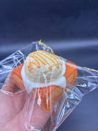 Frozen butter  Toasted Carmel icecream bread large  taba squishy