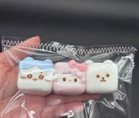 Pack of 3 hatchiware piano and joke bear Taba Squishy Toy
