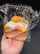 Super large jumbo frozen butter mango cake (flocked coconut shreds)