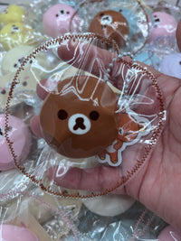 Rilakkuma colorful toast soft random colors (purple, blue, yellow, white, pink, brown, beige)Taba Squishy