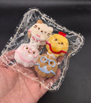 Pack of 4 cute animal mini taba squishy
