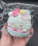 Large polar bear cupcake cute
