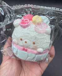 Large polar bear cupcake cute