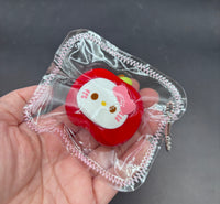 Cute mini kitty Apple keychain