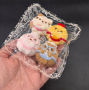 Pack of 4 cute animal mini taba squishy
