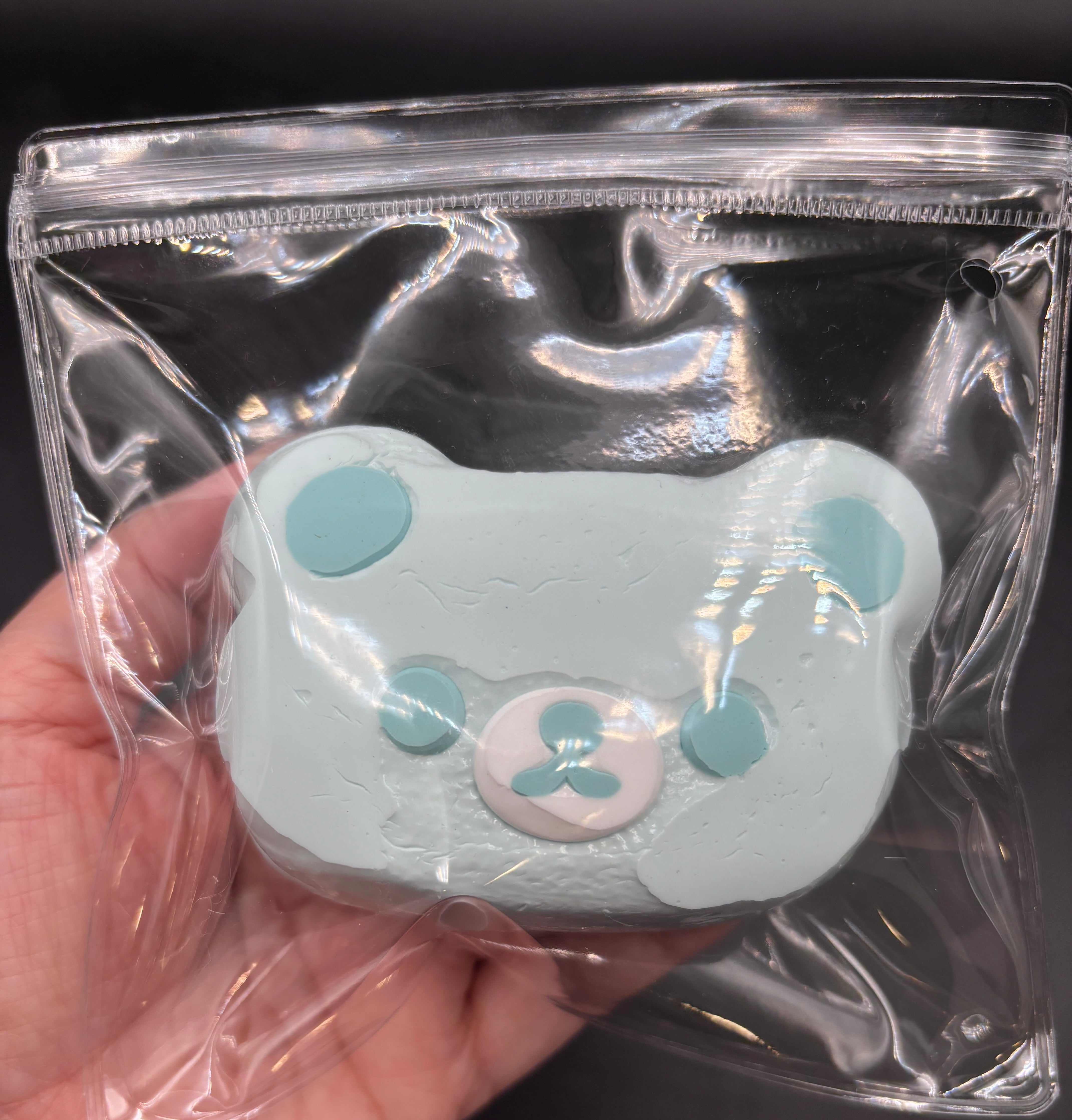 Pack of 1 large Korilakkuma cake soft taba squishy