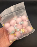 Crunchy hard wax cracking balls in bag