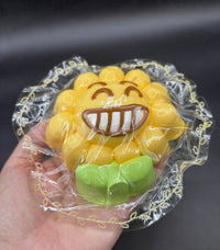 large Grinning Sunflower taba squishy