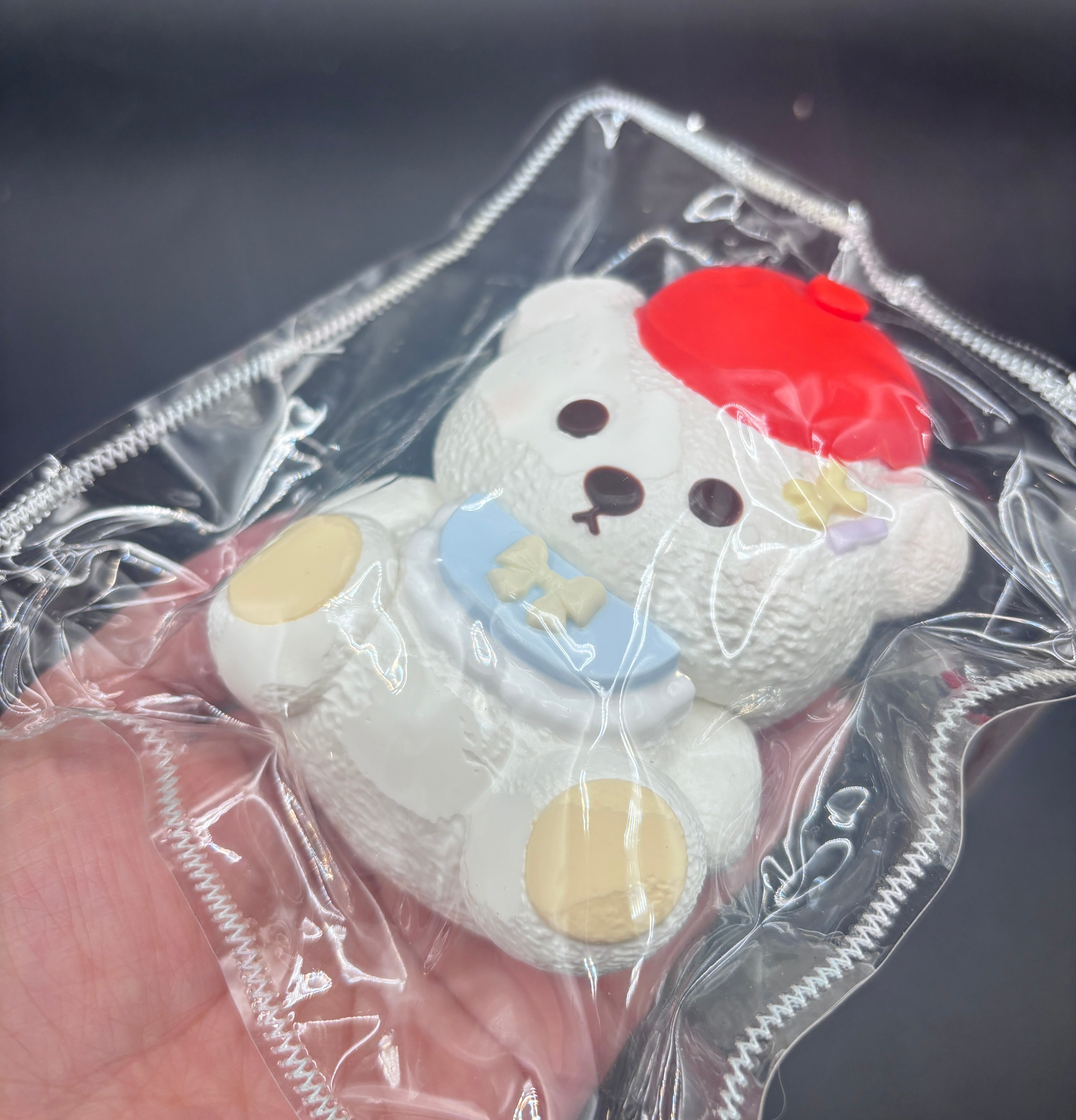 Cute teddy bear taba squishy