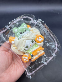 Zombie fox kitty taba squishy detailed