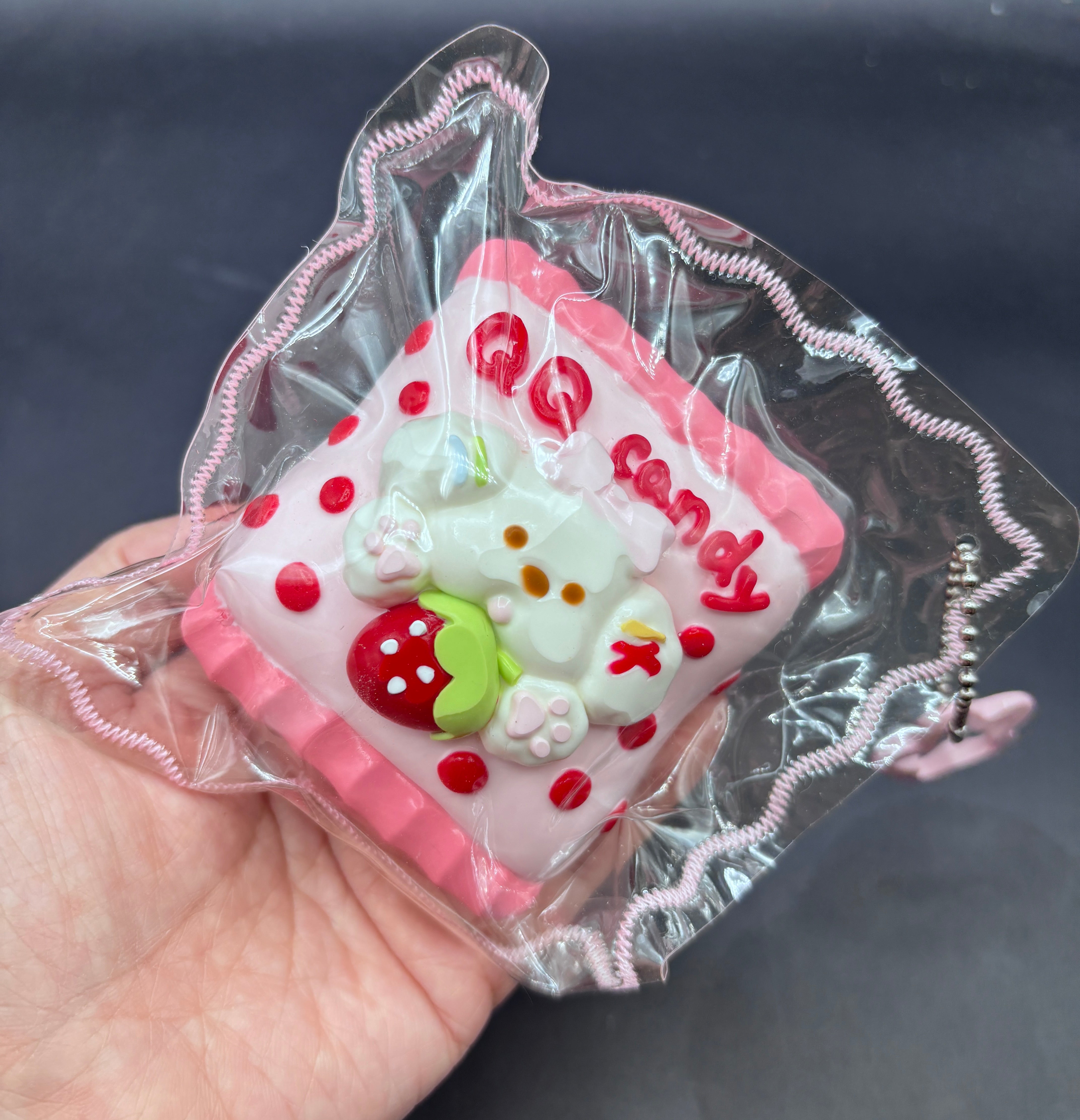 Cute bunny gummy bear taba squishy