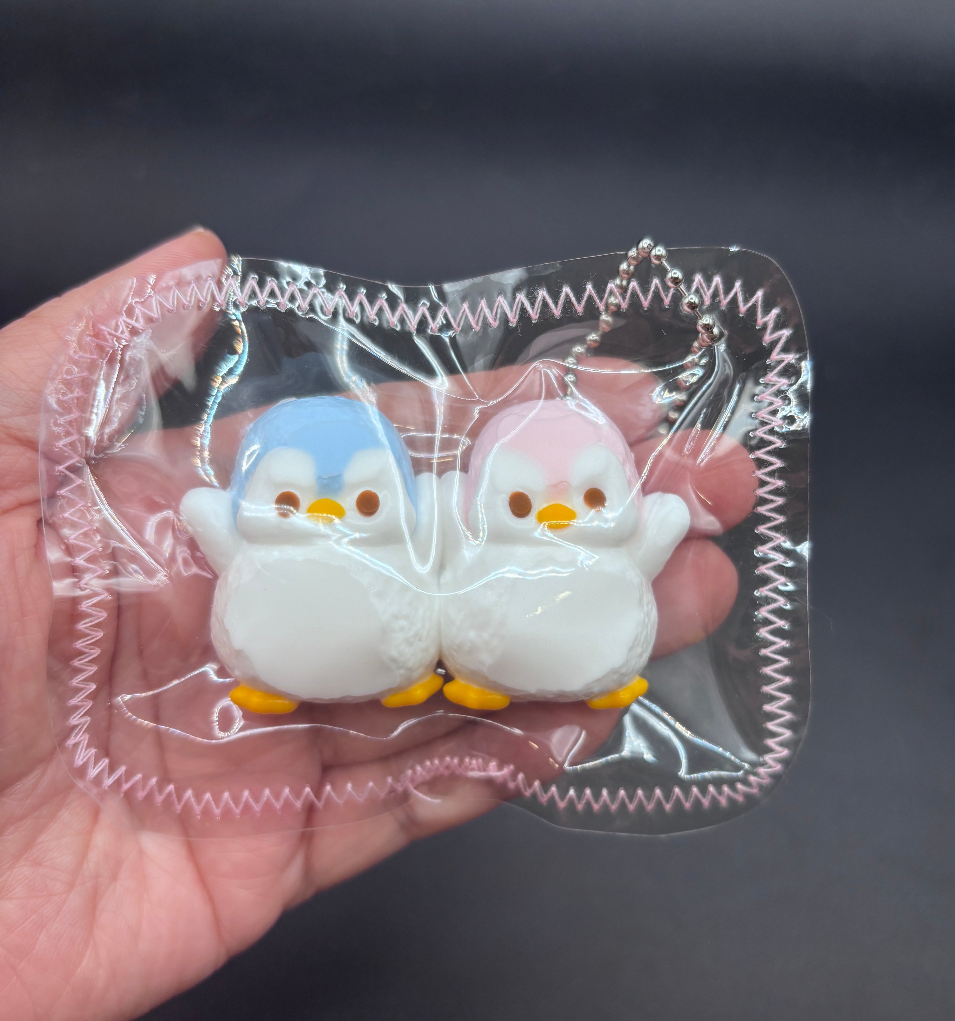 Small Penguins keychain Taba Squishy Toy