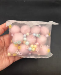 Crunchy hard wax cracking balls in bag