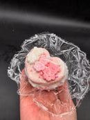Frozen butter cute gummy bear heart macaron