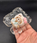 Small rilaxkitty soft taba cute (flocked or unflocked) taba squishy