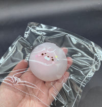 Half opaque seal mochi ball taba cute soft squishy