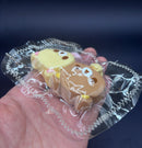 Pack of 2 mini keychain bear popsicle twins Taba squishy toy