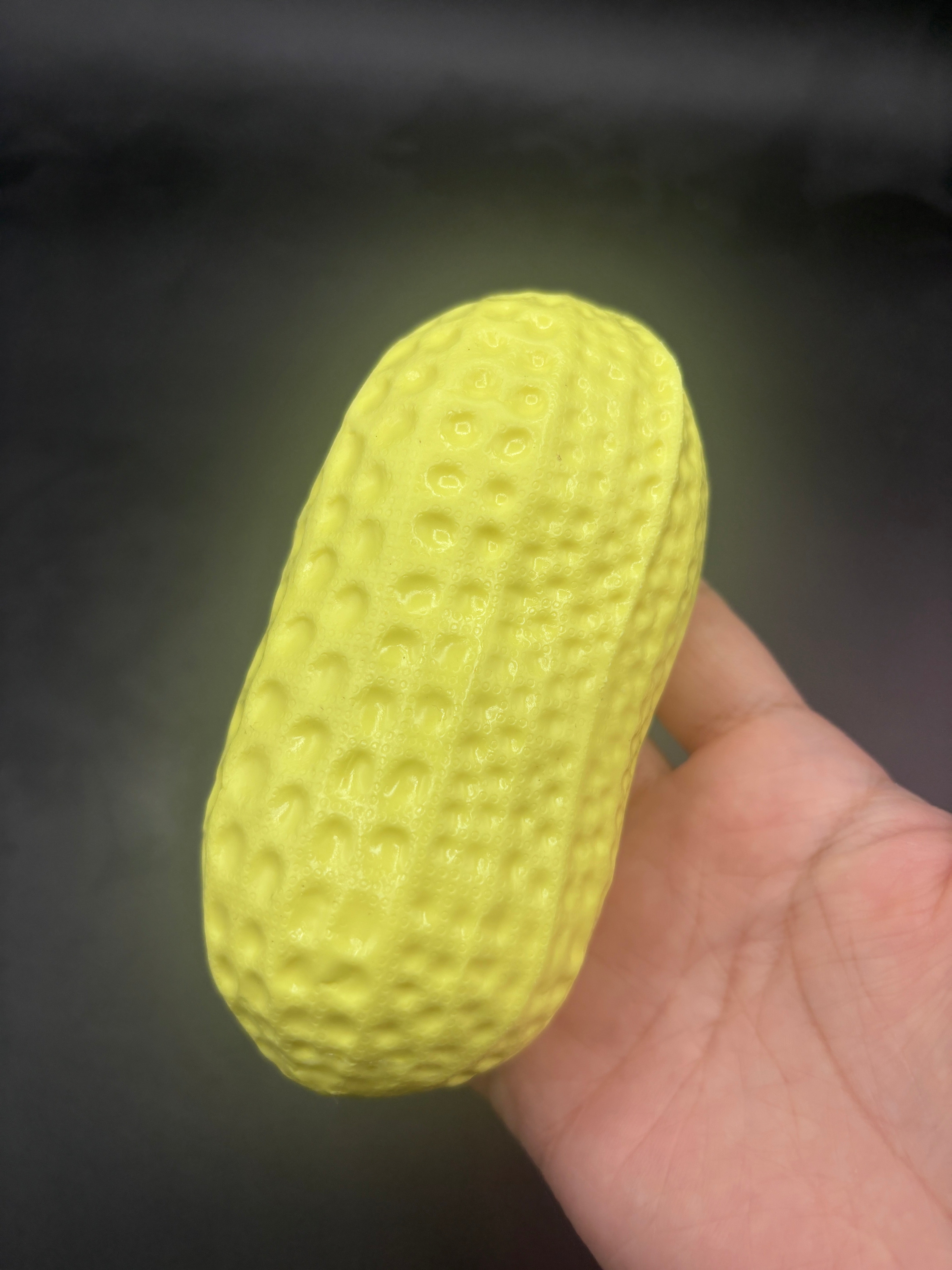 Crunchy peanut stressball (yellow skin)