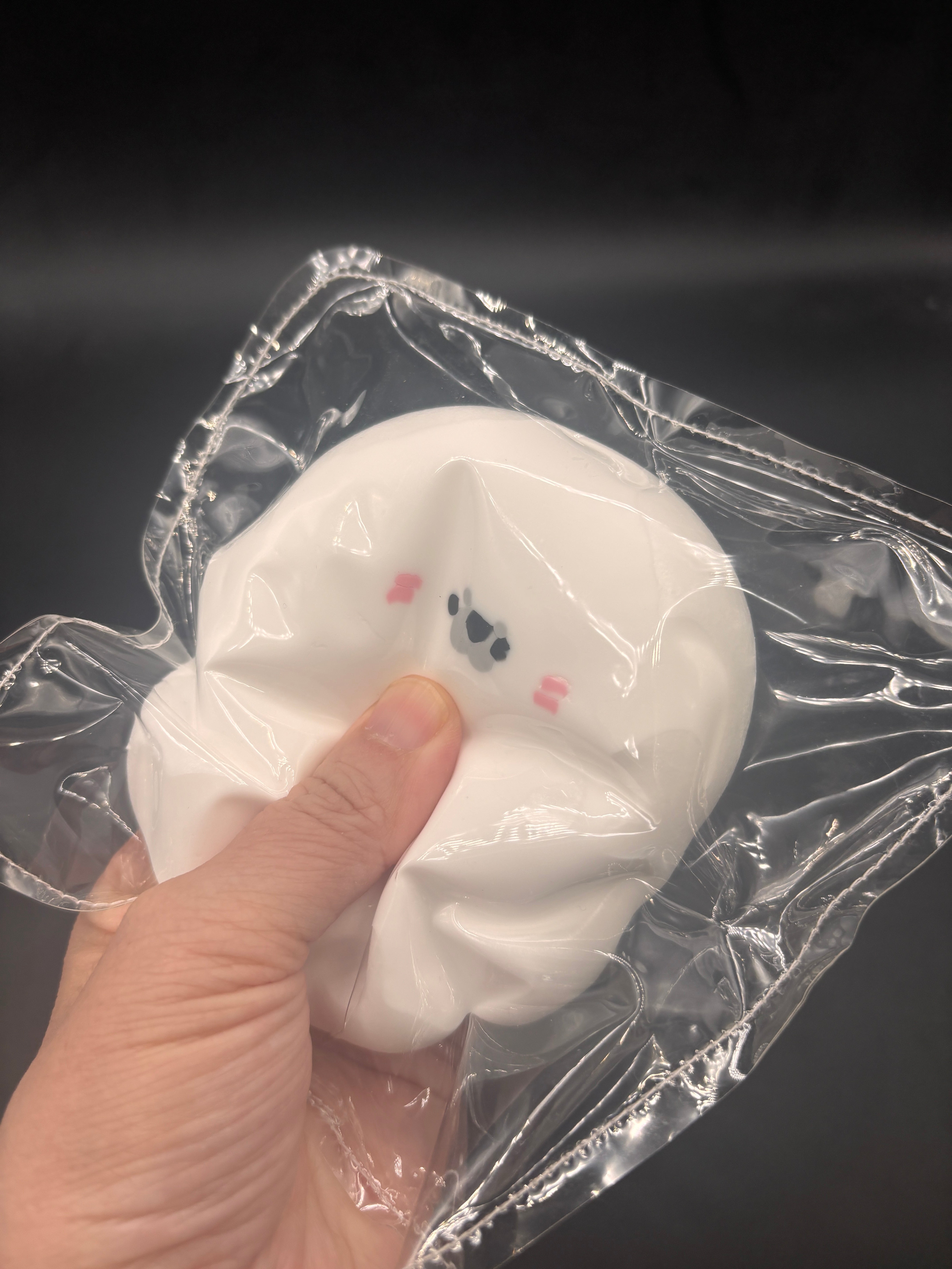 Water textured super soft fat seal  taba squishy cute
