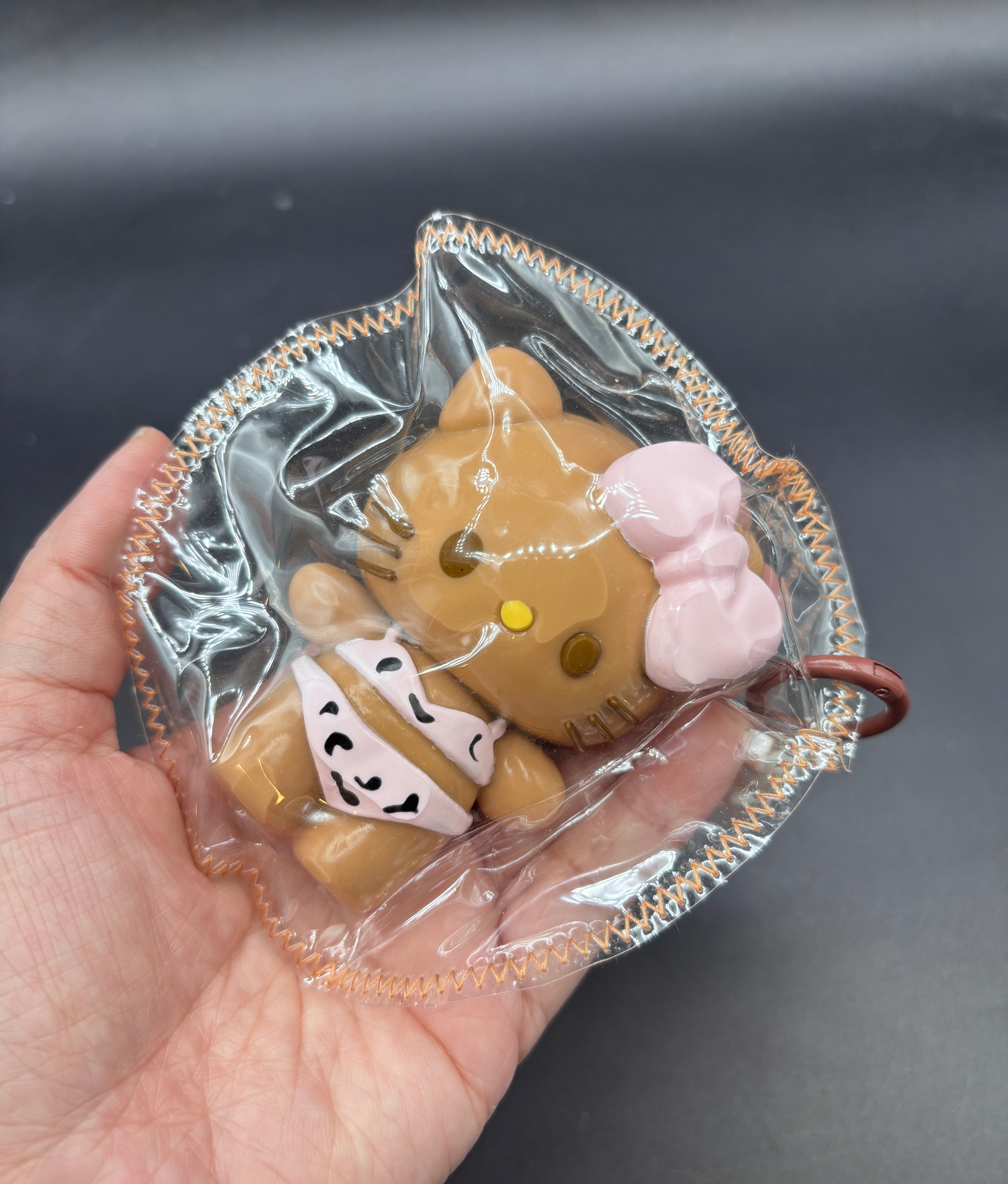 Tanned kitty in the beach  taba squishy