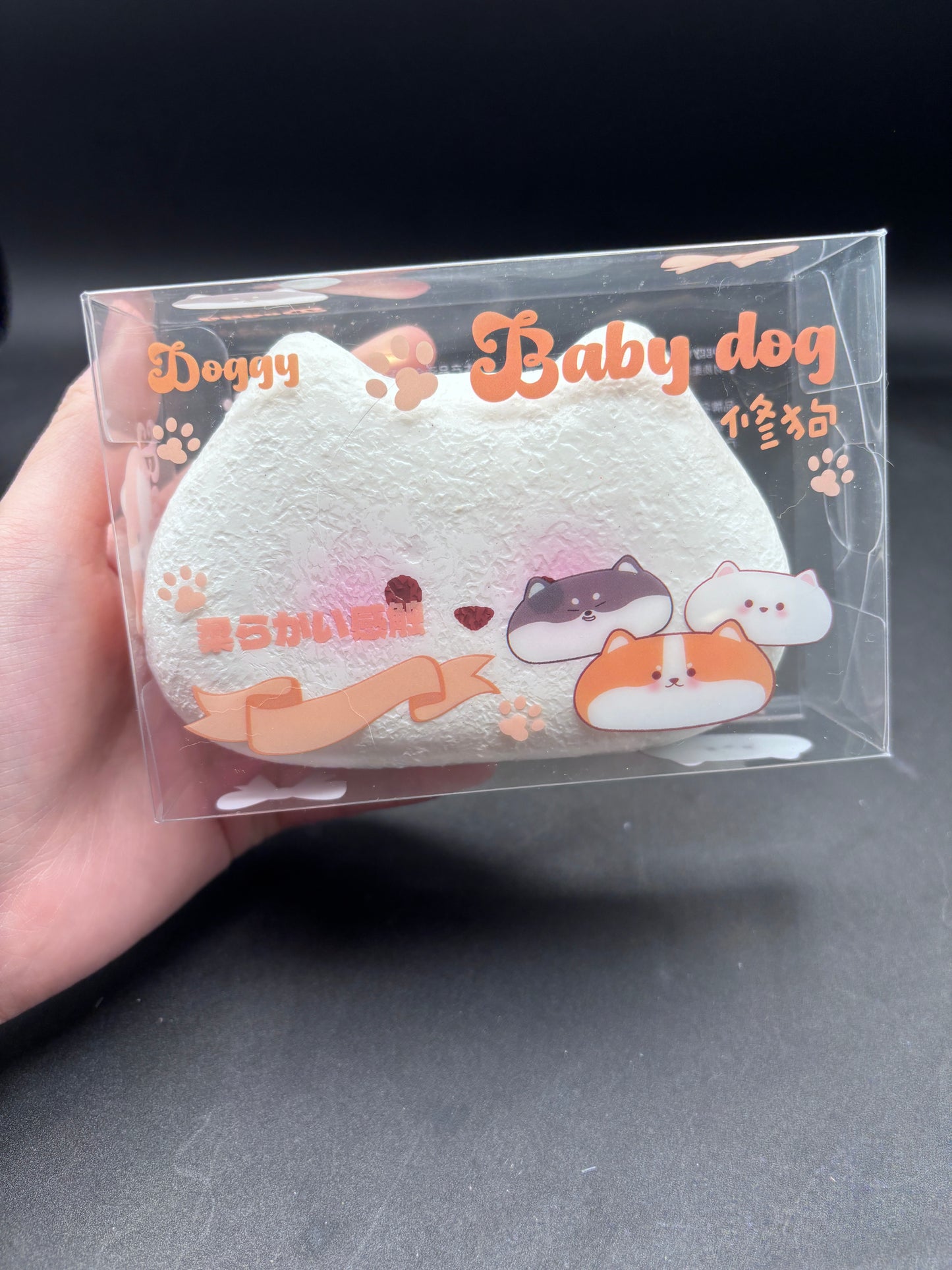 super soft slow rise Samoyed foam squishy