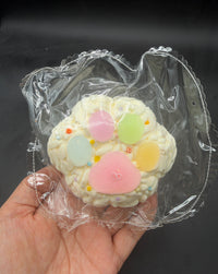 Frozen butter Rice crispy gummy cat paw taba