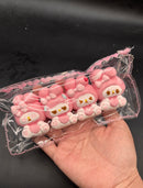 Pack of 4 mini Melodys taba squishy