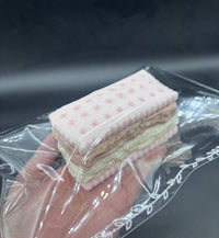 Frozen butter Neapolitan ice cream sandwich  taba squishy
