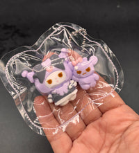 Mini keychain Kuromi taba squishy