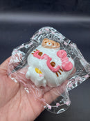 Cute glasses kitty taba squishy