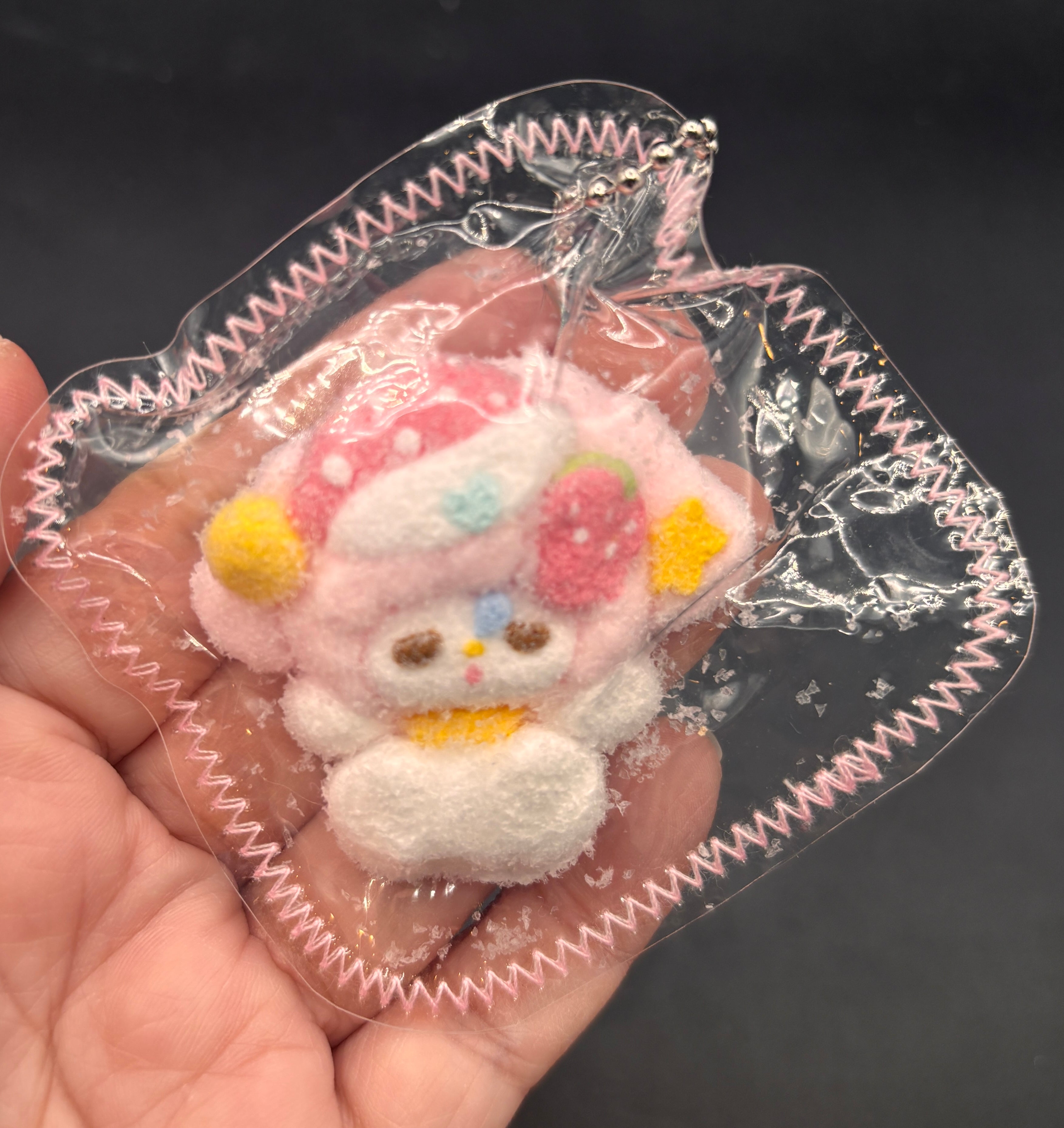 Random (1pc) mini taba squishy flocked!!